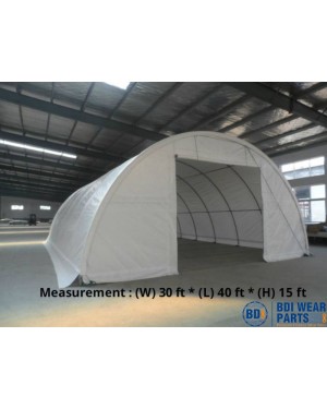 30′ x 40′ x15′ Storage Shelter 